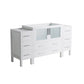 Fresca Torino 54" White Modern Bathroom Cabinets