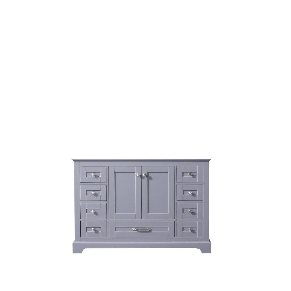Lexora Vanities Lexora Dukes 48" Dark Grey Vanity Cabinet Only