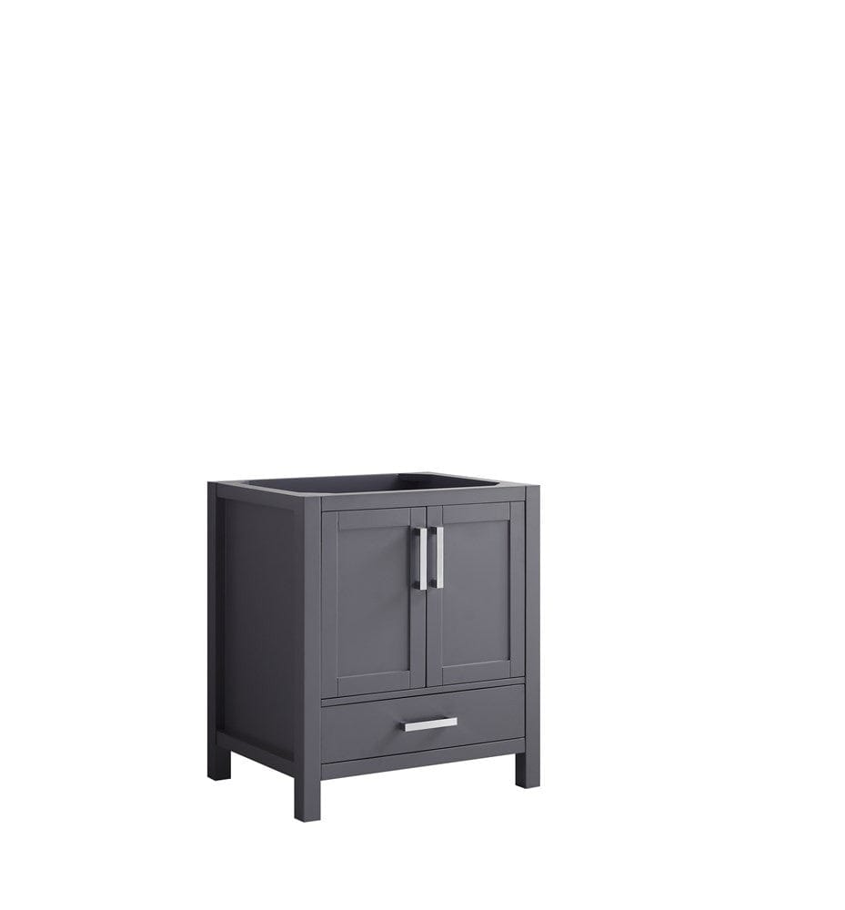 Lexora Vanities Lexora Jacques 30" Dark Grey Vanity Cabinet Only