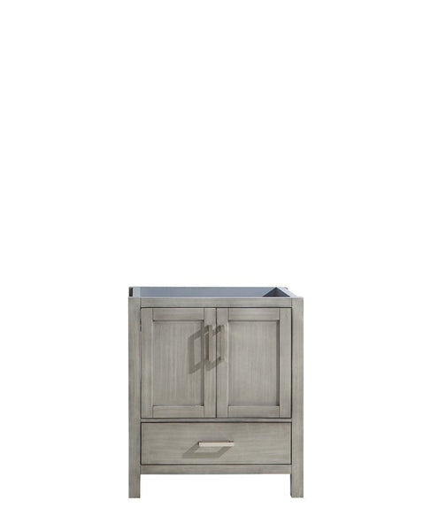 Lexora Jacques 30 Distressed Grey Vanity Cabinet Only