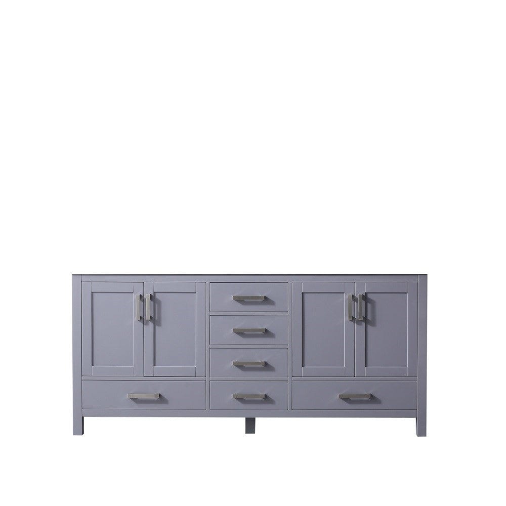 Lexora Vanities Lexora Jacques 72" Dark Grey Vanity Cabinet Only