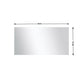 Zilara Transitional Black and Grey 55" Double Vanity Set, Balzani Gun Metal Faucet Sets | LZ342255SLISM53FBG