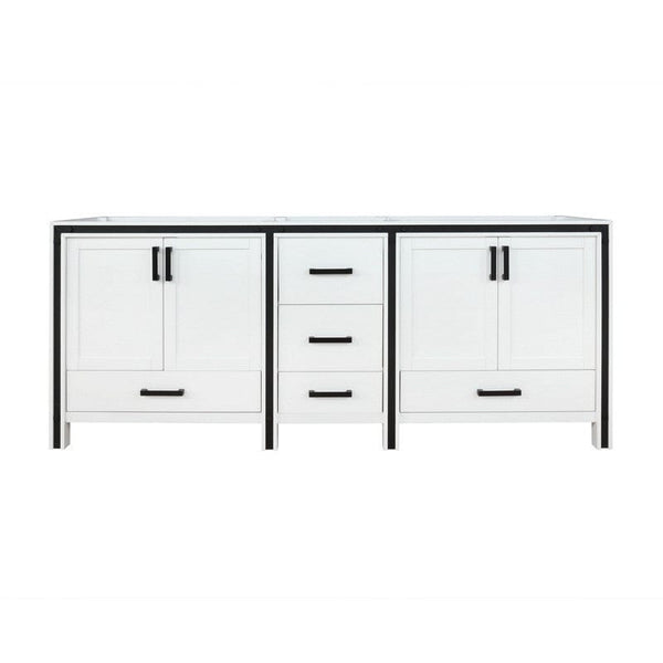 Ziva Transitional White 84 Vanity Cabinet Only | LZV352284SA00000