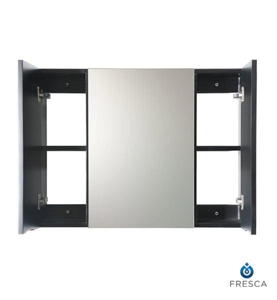 Modern Bath House Medicine Cabinets Pair of Fresca 32" Espresso Medicine Cabinet w/ 3 Doors