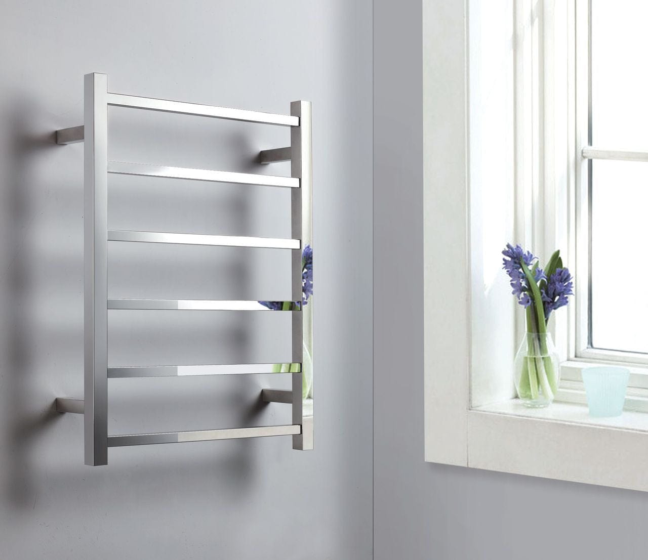 Virtu USA Towel Warmers Virtu USA Koze VTW-106A-PC Towel Warmer in Polished Chrome