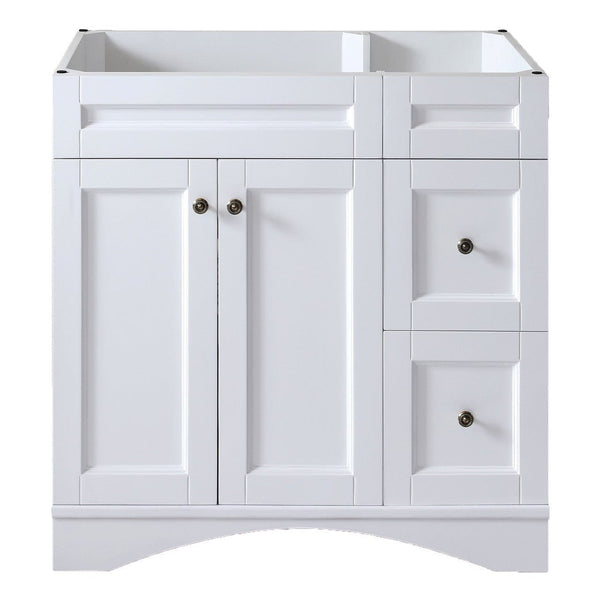 Virtu USA Elise 47 Single Bathroom Vanity Cabinet in White