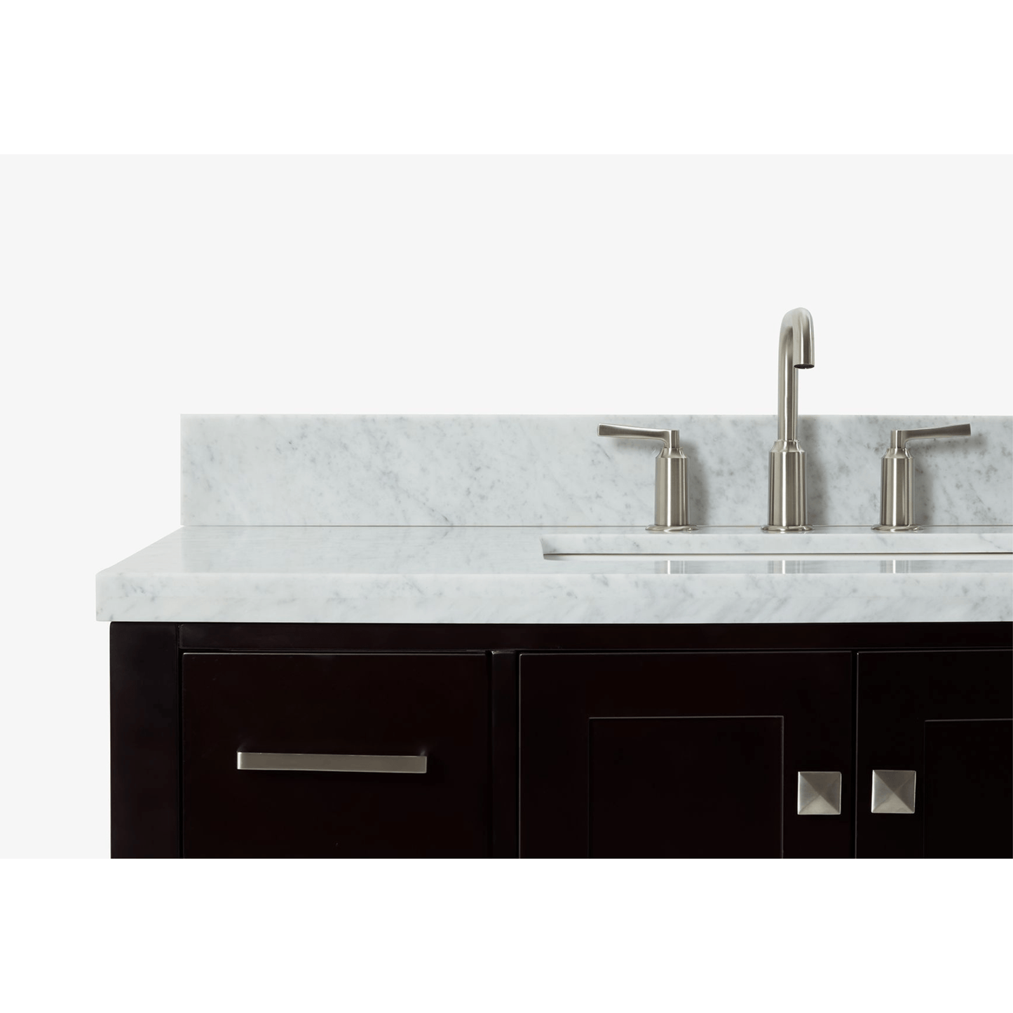 Ariel Cambridge  43" Modern Espresso Single Rectangle Sink Vanity