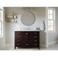 Ariel Cambridge  49" Modern Espresso Single Rectangle Sink Vanity