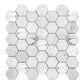 Design Element Hexagon Marble Tile (10 sq. ft. / case) | MTILE04