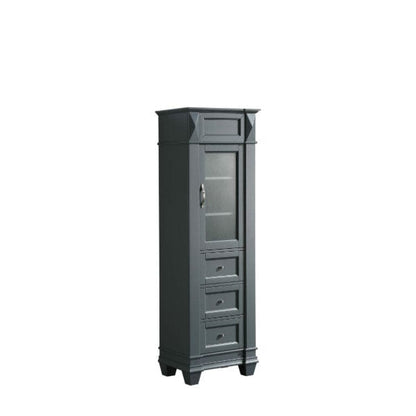 Gray Linen Cabinet