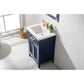 Cameron Transitional Blue 24" Single Sink Vanity | S09-24-BLU