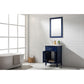 Cameron Transitional Blue 24" Single Sink Vanity | S09-24-BLU