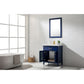 Cameron Transitional Blue 30" Single Sink Vanity | S09-30-BLU