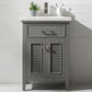 Cameron Transitional Gray 24" Single Sink Vanity | S09-24-GY