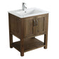 Design Element Austin Traditional Walnut 30" Single Sink Vanity | DEC4006-30