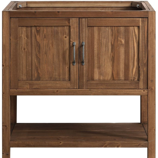 Design Element Austin Traditional Walnut 36" Vanity Base Only | DEC4006-A-CB