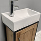 Design Element Bristol Transitional Walnut 18.5" Single Sink Vanity | DEC4019S