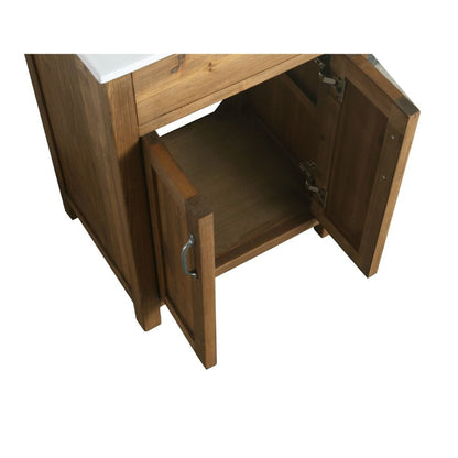 Design Element Bryson Transitional Walnut 24" Single Sink Vanity | DEC4002-S