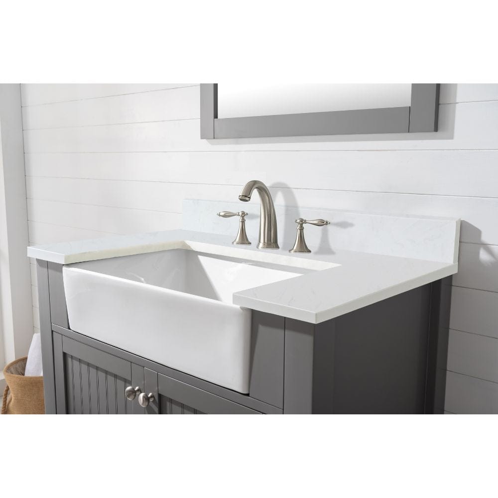 Design Element Burbank Transitional Gray 36" Single Vanity | BK-36-GY