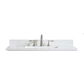 Design Element Estate Transitional White 102" Double Sink Bathroom Vanity Modular Set | ES-102MC-WT