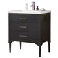 Design Element Mason 30" Espresso Transitional Single Sink Bathroom Vanity | S01-30-ESP