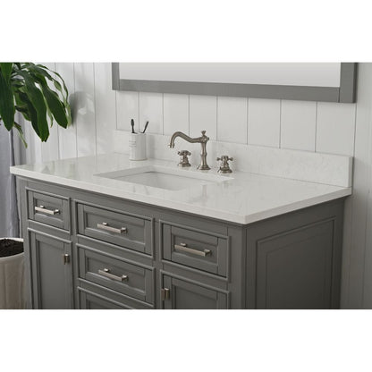 Design Element Milano Transitional Gray 48" Single Vanity | ML-48-GY