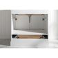 Design Element Milano Transitional White 36" Single Vanity | ML-36-WT