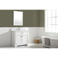 Design Element Milano Transitional White 36" Single Vanity | ML-36-WT