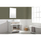 Design Element Milano Transitional White 36" Single Vanity | ML-36-WT