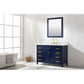 Design Element Valentino 48" Blue Single Sink Vanity | V01-48-BLU