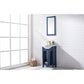 Marian Transitional Blue 20" Single Sink Vanity | S05-20-BLU