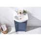 Marian Transitional Blue 20" Single Sink Vanity | S05-20-BLU