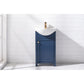 Marian Transitional Blue 20" Single Sink Vanity | S05-20-BLU