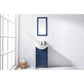 Marian Transitional Blue 20" Single Sink Vanity | S05-20-BLU