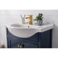 Marian Transitional Blue 30" Single Sink Vanity | S05-30-BLU