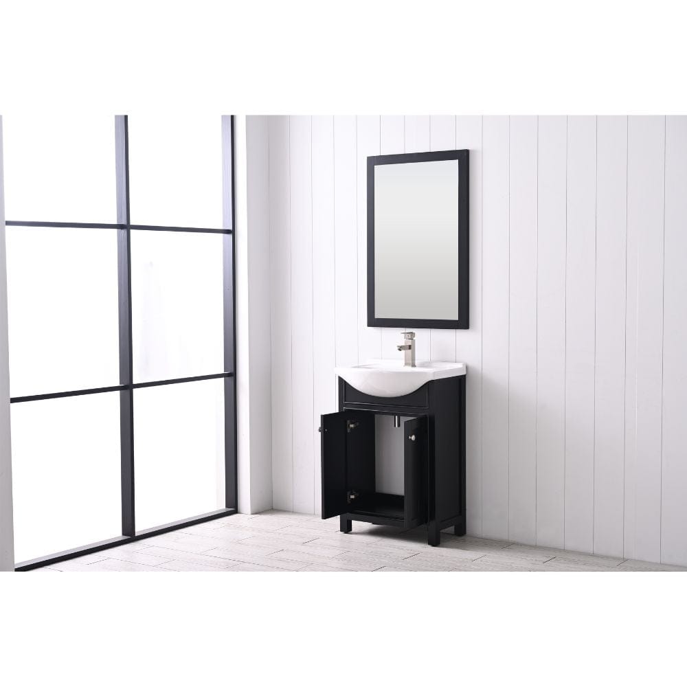 Marian Transitional Espresso 24" Single Sink Vanity | S05-24-ESP