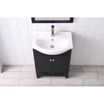 Marian Transitional Espresso 24" Single Sink Vanity | S05-24-ESP