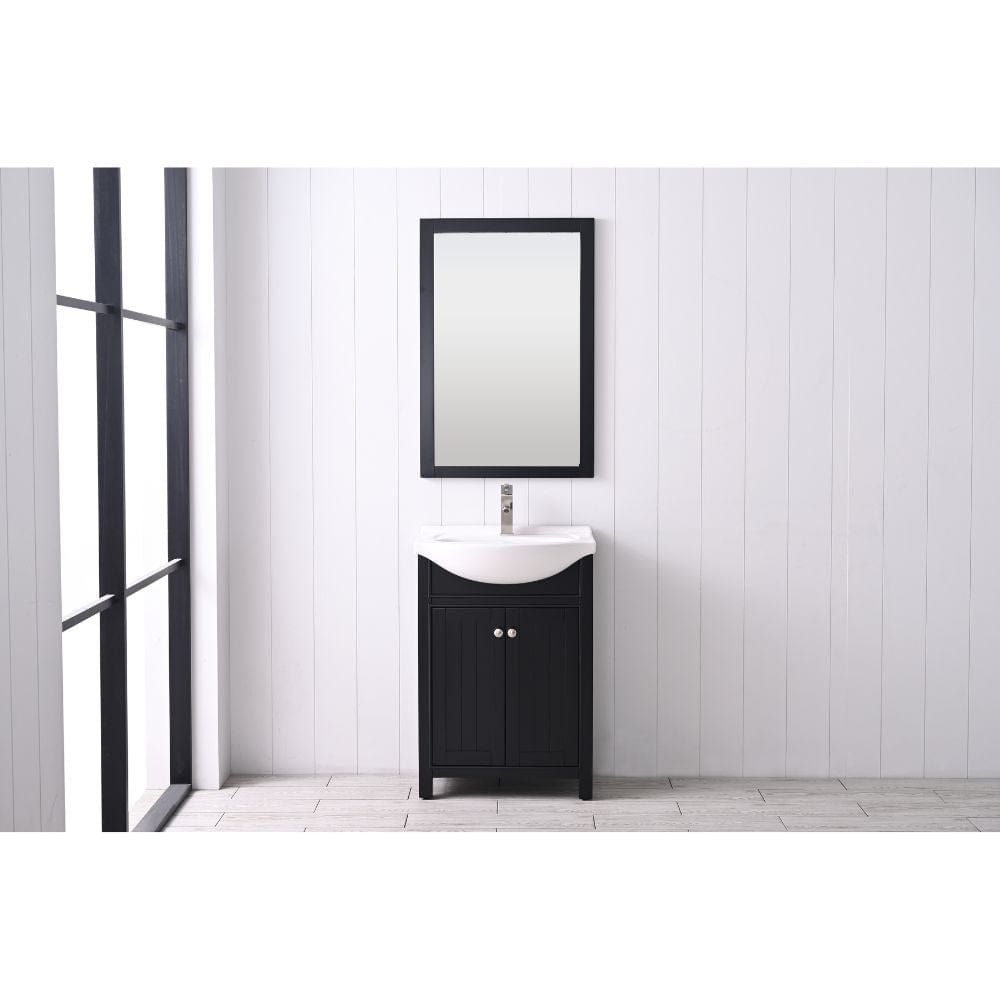 Marian Transitional Espresso 24" Single Sink Vanity | S05-24-ESP