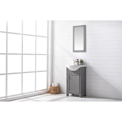 Marian Transitional Gray 20" Single Sink Vanity | S05-20-GY