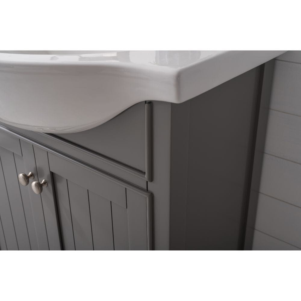 Marian Transitional Gray 30" Single Sink Vanity | S05-30-GY