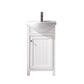 Marian 20" Single Sink Vanity In White By Design Element | S05-20-WT