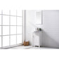 Marian Transitional White 20" Single Sink Vanity | S05-20-WT