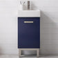 Stella Modern Blue 16.5" Single Sink Vanity | S03-17-BLU