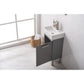 Stella Modern Gray 16.5" Single Sink Vanity | S03-17-GY