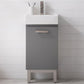 Stella Modern Gray 16.5" Single Sink Vanity | S03-17-GY