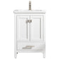 Valentino Modern White 24" Single Sink Vanity | V01-24-WT