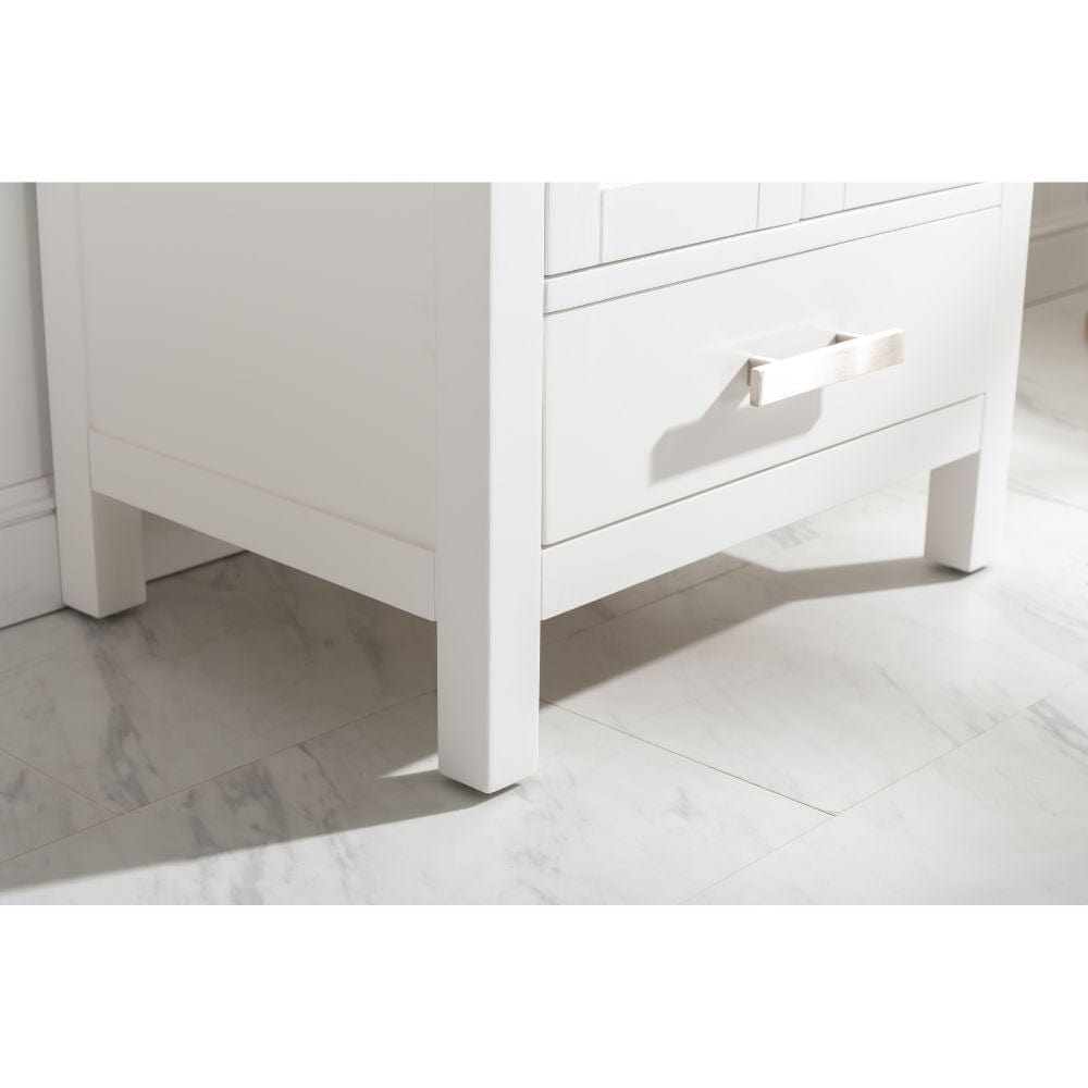 Valentino Modern White 24" Single Sink Vanity | V01-24-WT