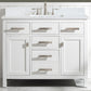 Valentino Modern White 42" Single Sink Vanity | V01-42-WT