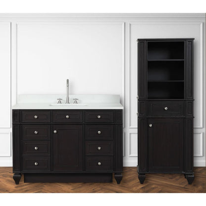 Winston Traditional Espresso 48" Single Vanity | WN-48-ES