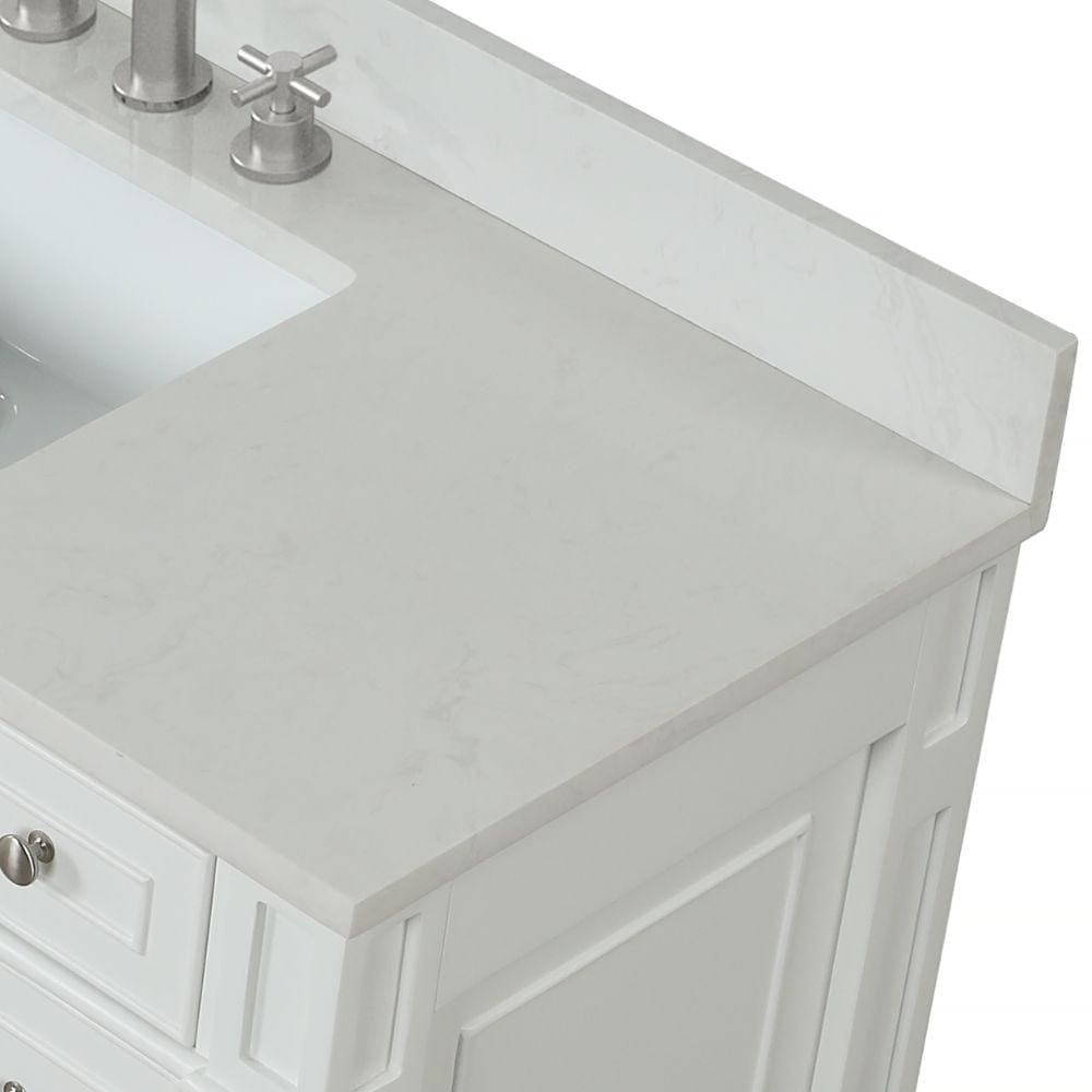 Winston Traditional White 60" Single Vanity | WN-60S-W